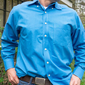 Michael Kors Dress Shirt (blue)